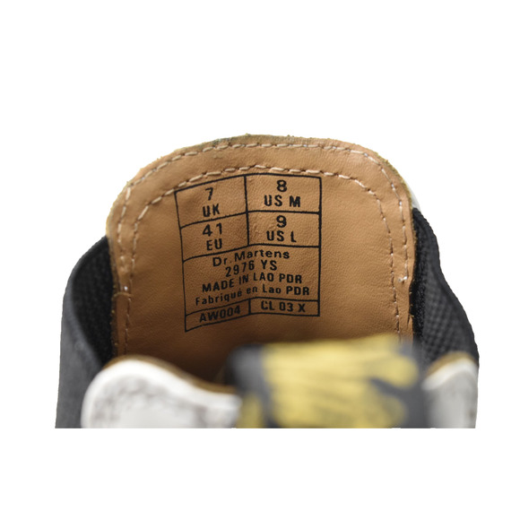 B2 Auth DR MARTENS 2976 YS White Smooth Leather Chelsea Boot Shoes Size L 9 M8 - Picture 8 of 8